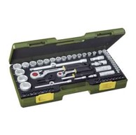 PROXXON Set nasadnih ključeva, 1/4" + 1/2", 65 komada